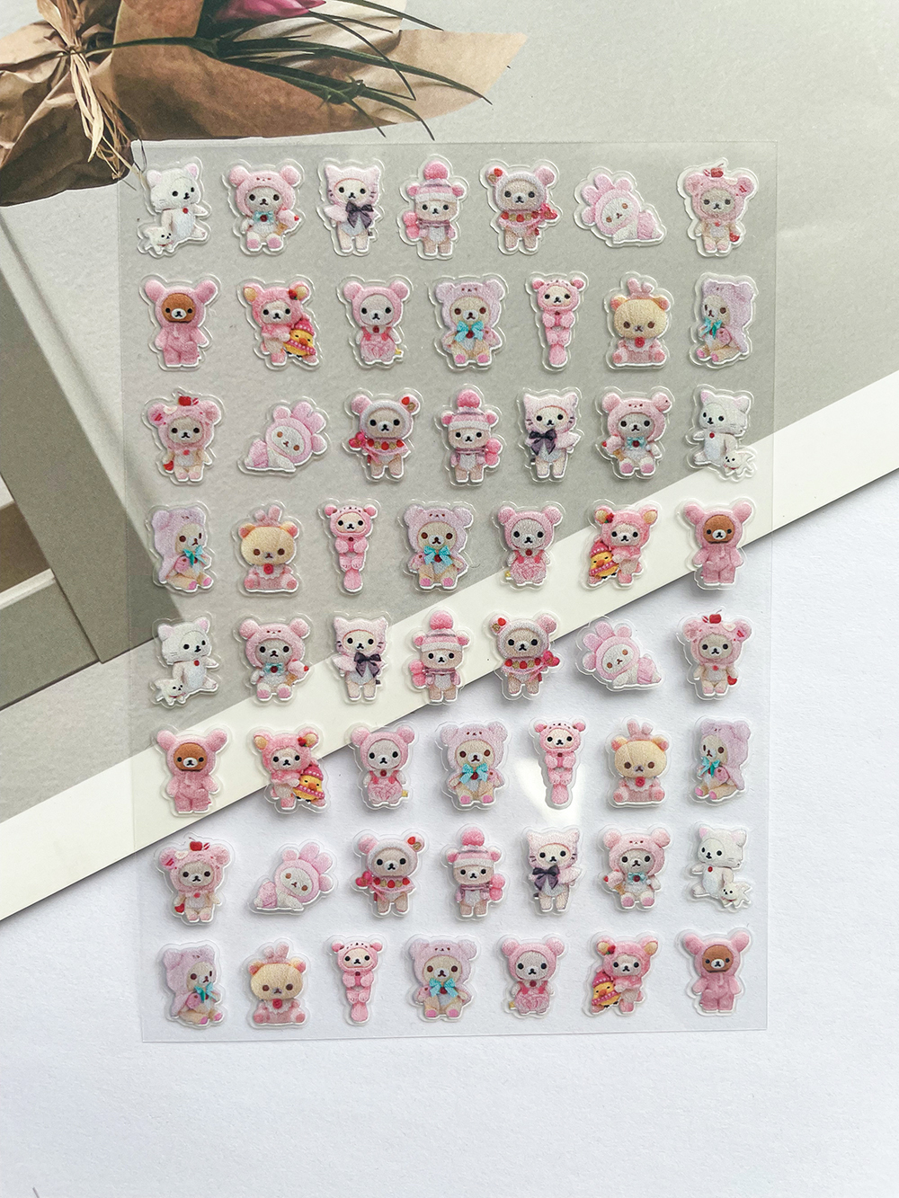 Laptop Accessories Case - Mini Kawaii Rilakkuma Pvc Poster Goods