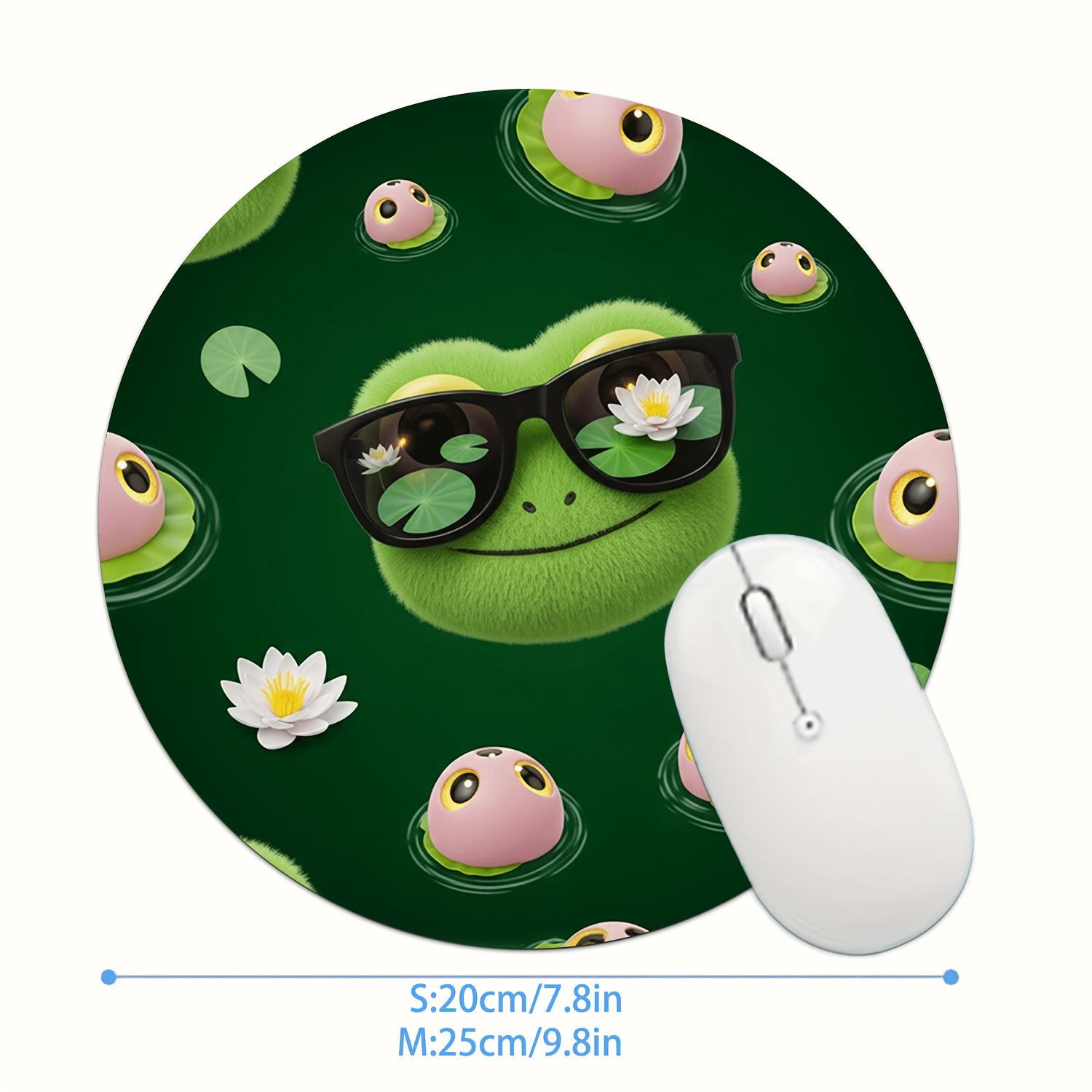 Adorable Frog with Lotus Patte – Laptop Accessories Design Bewertung und Preis