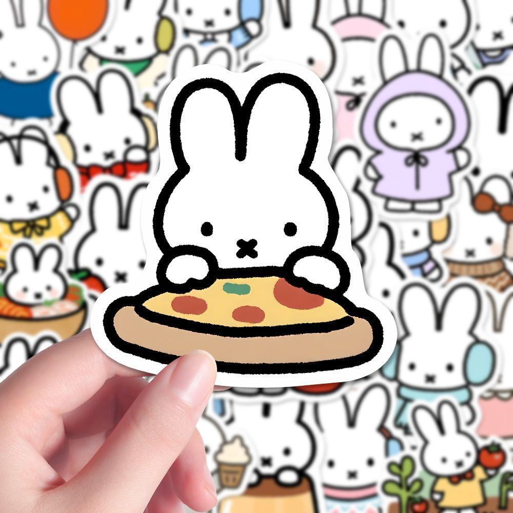 Miffy sticker cute cartoon sti – Laptop Accessories Design Bewertung und Preis