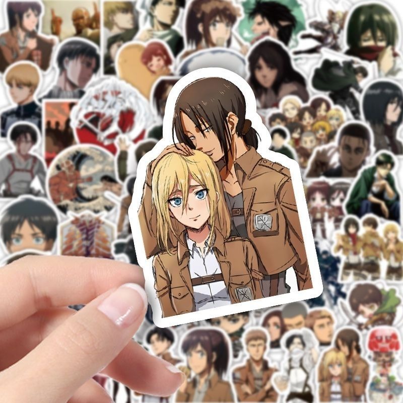 60Pcs Attack on Titan Anime St – Laptop Accessories Case Bewertung und Preis