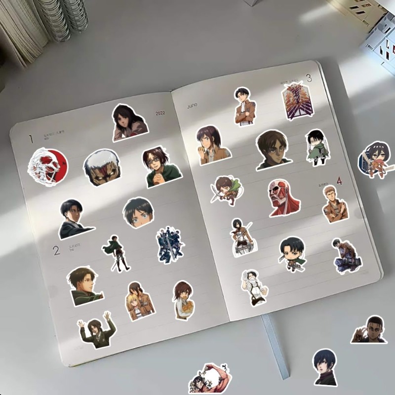 60Pcs Attack on Titan Anime St – Laptop Accessories Case Bewertung und Preis