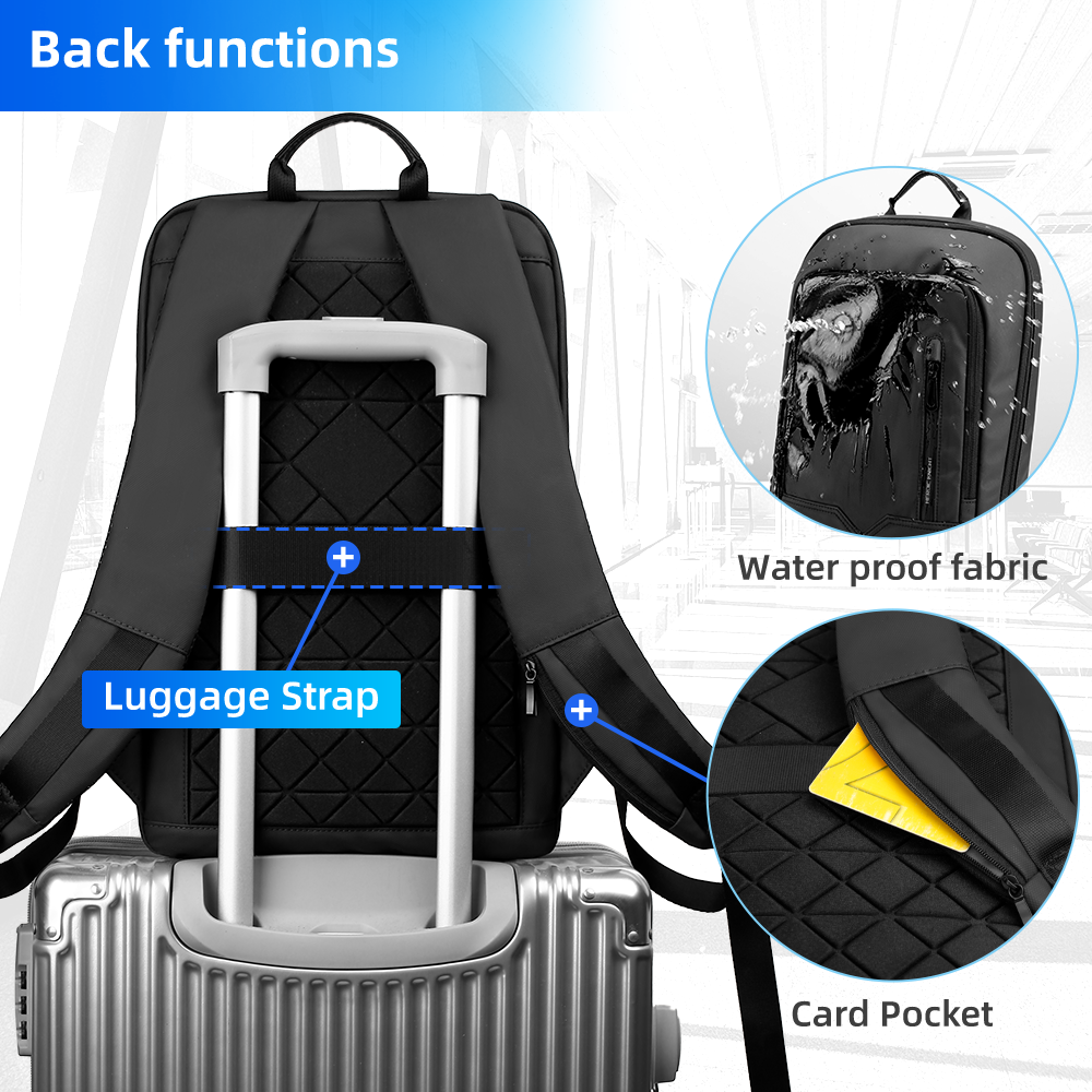HK Slim Business Backpack for  – Laptop Bag Waterproof Bewertung und Preis