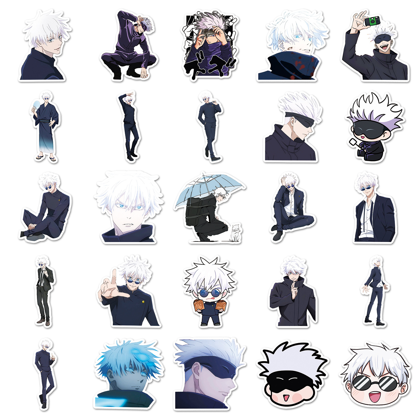 50pcs Gojo Satoru Stickers, Ju – Laptop Accessories Case Bewertung und Preis
