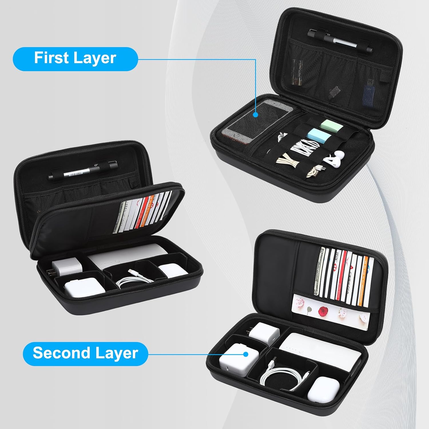 Electronics Organizer Travel C – Laptop Accessories Essential Bewertung und Preis