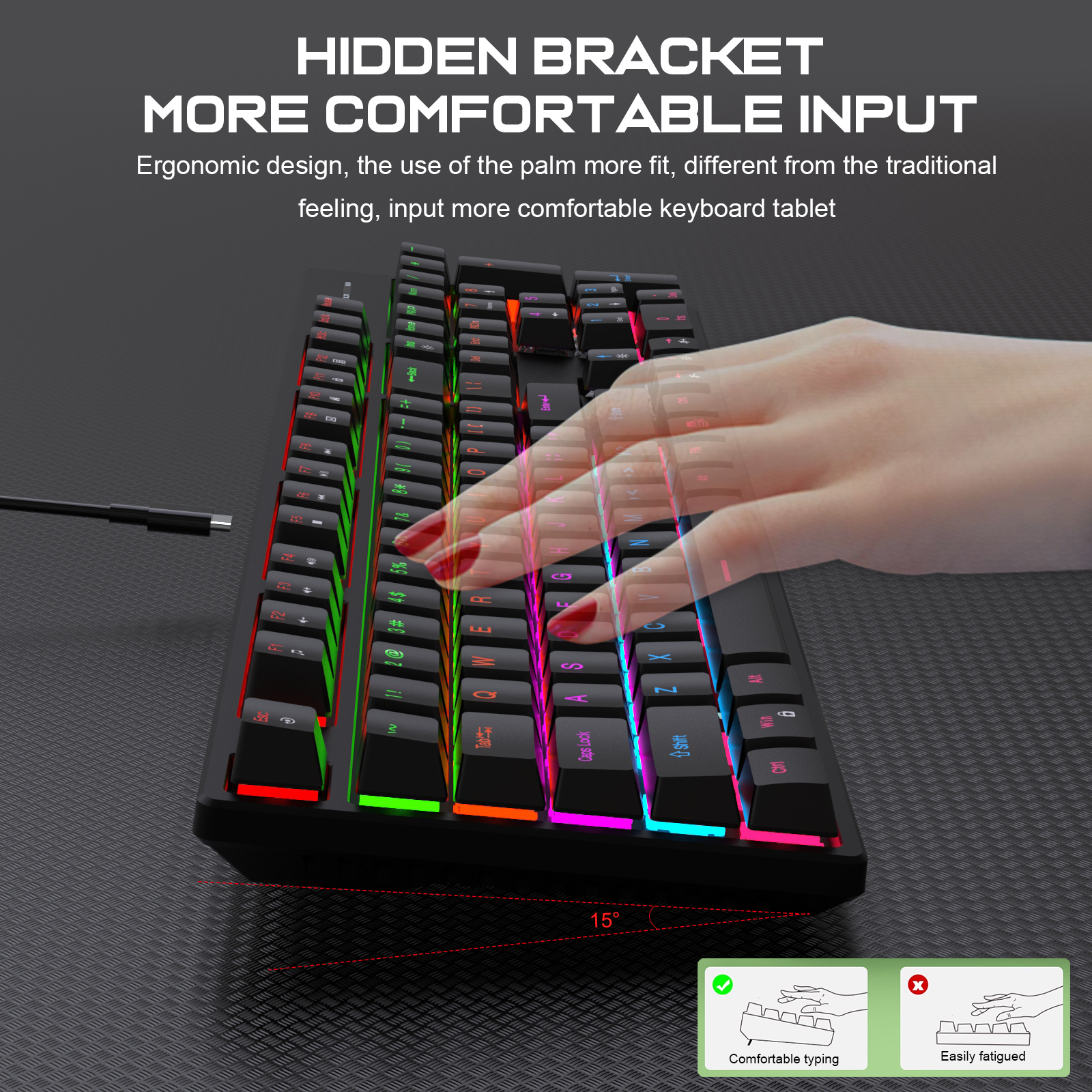 104 Key RGB Backlit Mechanical – Laptop Accessories Design Bewertung und Preis
