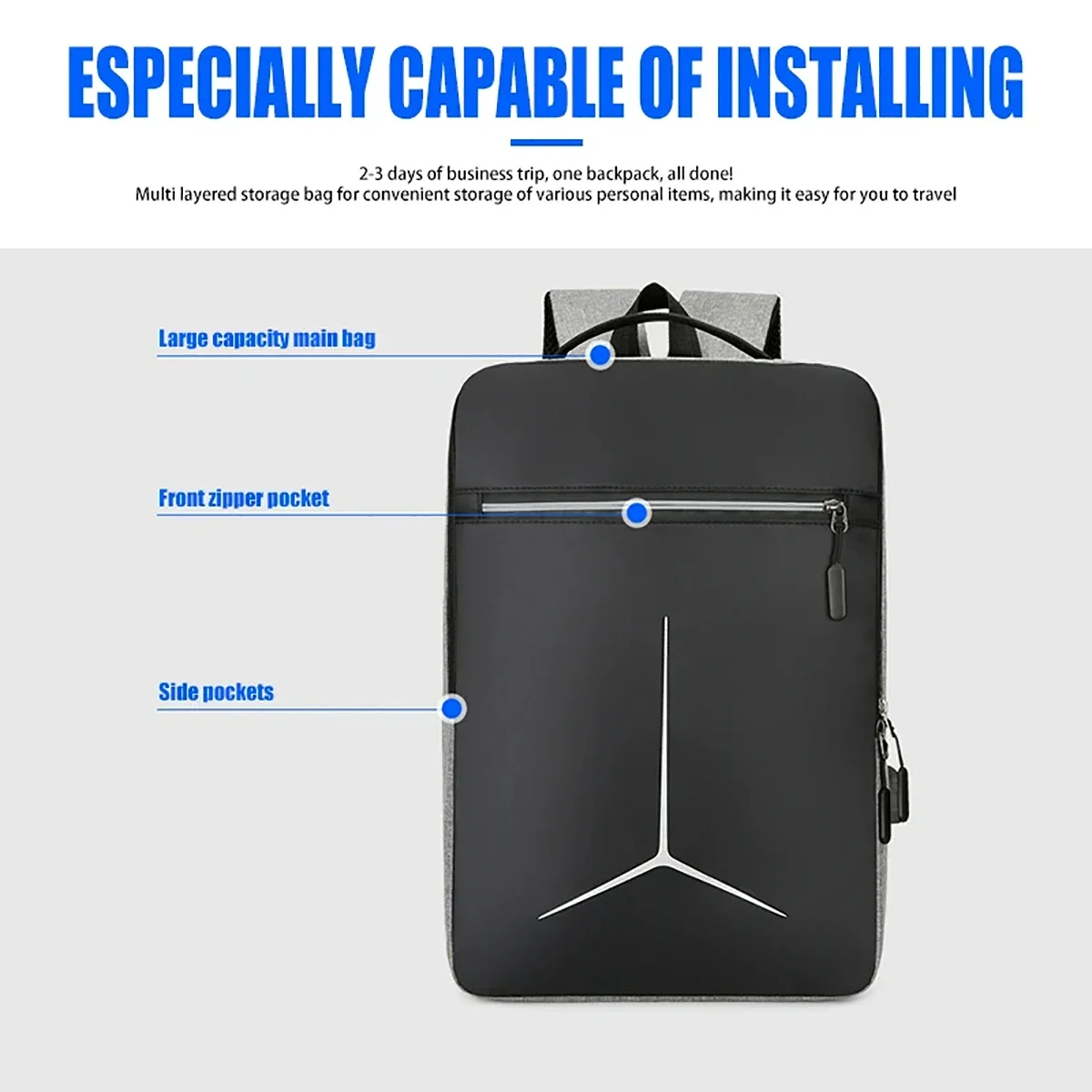 Fashion Anti Theft USB Waterpr – Laptop Bag Waterproof Bewertung und Preis